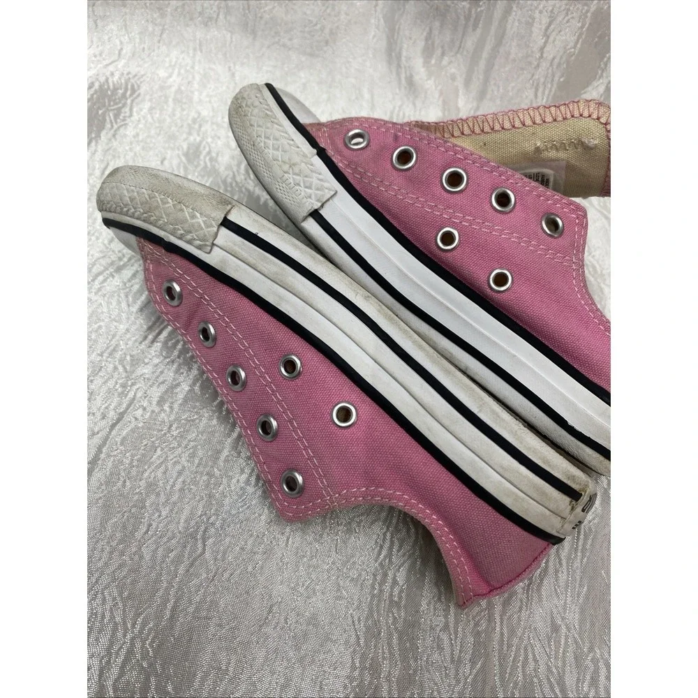 Converse Kids All Star Sneaker Shoe Youth Girls Pink Size 13